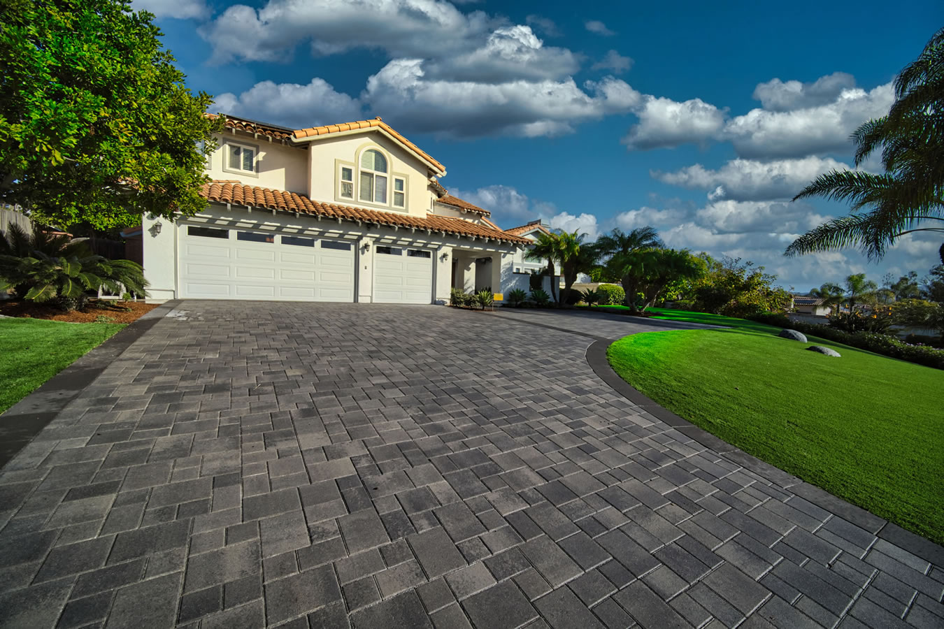 Concrete Driveway Pavers Services for San Diego County 